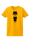 Cute Pilgrim Boy Thanksgiving Womens T-Shirt-Womens T-Shirt-TooLoud-Gold-X-Small-Davson Sales