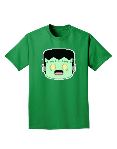 Cute Pixel Monster Adult Dark T-Shirt-Mens T-Shirt-TooLoud-Kelly-Green-Small-Davson Sales