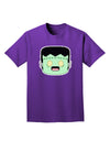 Cute Pixel Monster Adult Dark T-Shirt-Mens T-Shirt-TooLoud-Purple-Small-Davson Sales