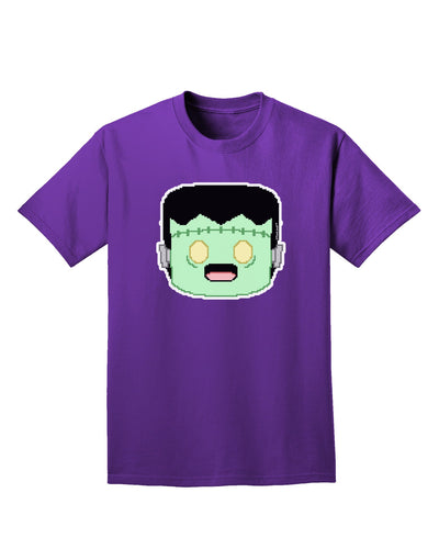 Cute Pixel Monster Adult Dark T-Shirt-Mens T-Shirt-TooLoud-Purple-Small-Davson Sales