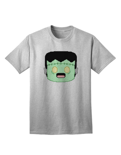 Cute Pixel Monster Adult T-Shirt-Mens T-Shirt-TooLoud-AshGray-Small-Davson Sales