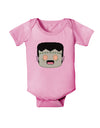 Cute Pixel Monster Baby Romper Bodysuit-Baby Romper-TooLoud-Pink-06-Months-Davson Sales