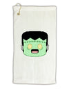 Cute Pixel Monster Micro Terry Gromet Golf Towel 11&#x22;x19-Golf Towel-TooLoud-White-Davson Sales