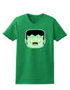 Cute Pixel Monster Womens Dark T-Shirt-TooLoud-Kelly-Green-X-Small-Davson Sales