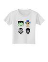 Cute Pixel Monsters Toddler T-Shirt-Toddler T-Shirt-TooLoud-White-2T-Davson Sales