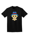 Cute Pixel Scarecrow Adult Dark T-Shirt-Mens T-Shirt-TooLoud-Black-Small-Davson Sales