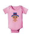 Cute Pixel Scarecrow Baby Romper Bodysuit-Baby Romper-TooLoud-Pink-06-Months-Davson Sales