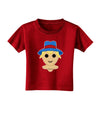 Cute Pixel Scarecrow Toddler T-Shirt Dark-Toddler T-Shirt-TooLoud-Red-2T-Davson Sales