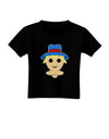 Cute Pixel Scarecrow Toddler T-Shirt Dark-Toddler T-Shirt-TooLoud-Black-2T-Davson Sales