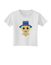 Cute Pixel Scarecrow Toddler T-Shirt-Toddler T-Shirt-TooLoud-White-2T-Davson Sales