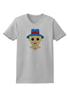 Cute Pixel Scarecrow Womens T-Shirt-Womens T-Shirt-TooLoud-AshGray-X-Small-Davson Sales