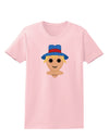 Cute Pixel Scarecrow Womens T-Shirt-Womens T-Shirt-TooLoud-PalePink-X-Small-Davson Sales