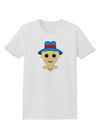 Cute Pixel Scarecrow Womens T-Shirt-Womens T-Shirt-TooLoud-White-X-Small-Davson Sales