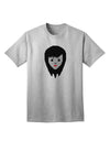 Cute Pixel Vampire Female Adult T-Shirt-Mens T-Shirt-TooLoud-AshGray-Small-Davson Sales