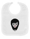 Cute Pixel Vampire Female Baby Bib