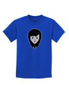 Cute Pixel Vampire Female Childrens Dark T-Shirt-Childrens T-Shirt-TooLoud-Royal-Blue-X-Small-Davson Sales