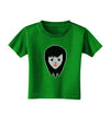 Cute Pixel Vampire Female Toddler T-Shirt Dark-Toddler T-Shirt-TooLoud-Clover-Green-2T-Davson Sales