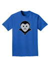 Cute Pixel Vampire Male Adult Dark T-Shirt-Mens T-Shirt-TooLoud-Royal-Blue-Small-Davson Sales