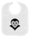 Cute Pixel Vampire Male Baby Bib