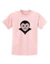 Cute Pixel Vampire Male Childrens T-Shirt-Childrens T-Shirt-TooLoud-PalePink-X-Small-Davson Sales