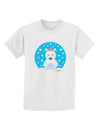 Cute Polar Bear - Christmas Childrens T-Shirt by TooLoud-Childrens T-Shirt-TooLoud-White-X-Small-Davson Sales