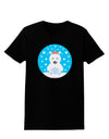 Cute Polar Bear - Christmas Womens Dark T-Shirt by TooLoud-Womens T-Shirt-TooLoud-Black-X-Small-Davson Sales