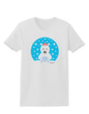 Cute Polar Bear - Christmas Womens T-Shirt by TooLoud-Womens T-Shirt-TooLoud-White-X-Small-Davson Sales