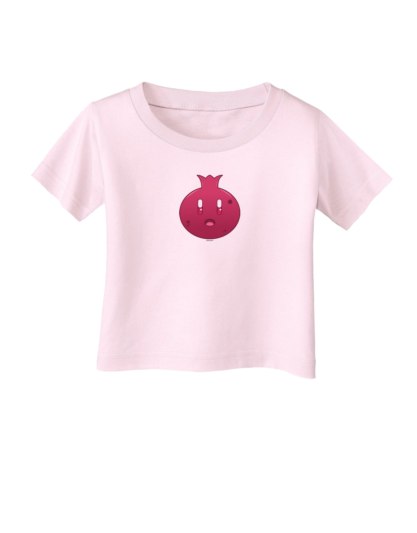 Cute Pomegranate Infant T-Shirt-Infant T-Shirt-TooLoud-Light-Pink-06-Months-Davson Sales