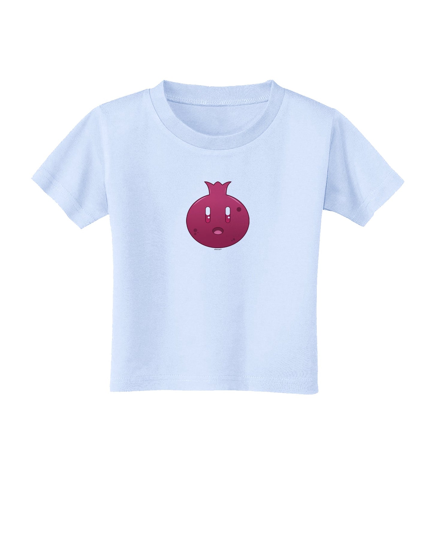 Cute Pomegranate Toddler T-Shirt-Toddler T-Shirt-TooLoud-Light-Blue-2T-Davson Sales
