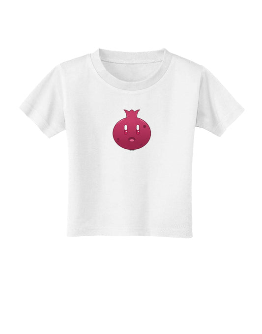 Cute Pomegranate Toddler T-Shirt-Toddler T-Shirt-TooLoud-White-2T-Davson Sales