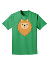 Cute Pomeranian Dog Adult Dark T-Shirt by TooLoud-Mens T-Shirt-TooLoud-Kelly-Green-Small-Davson Sales