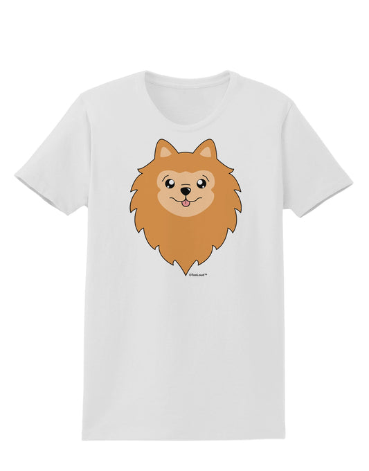Cute Pomeranian Dog Womens T-Shirt by TooLoud-Womens T-Shirt-TooLoud-White-X-Small-Davson Sales