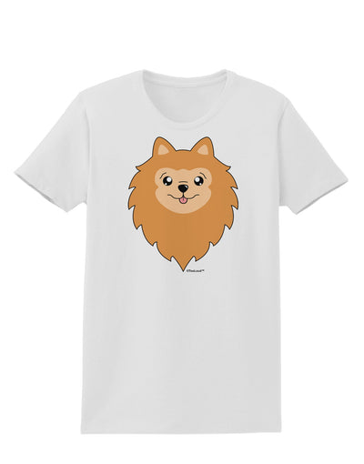 Cute Pomeranian Dog Womens T-Shirt by TooLoud-Womens T-Shirt-TooLoud-White-X-Small-Davson Sales