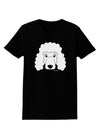 Cute Poodle Dog - White Womens Dark T-Shirt by TooLoud-Womens T-Shirt-TooLoud-Black-X-Small-Davson Sales