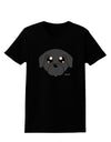 Cute Pug Dog - Black Womens Dark T-Shirt by TooLoud-Womens T-Shirt-TooLoud-Black-X-Small-Davson Sales