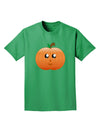 Cute Pumpkin Halloween Adult Dark T-Shirt-Mens T-Shirt-TooLoud-Kelly-Green-Small-Davson Sales