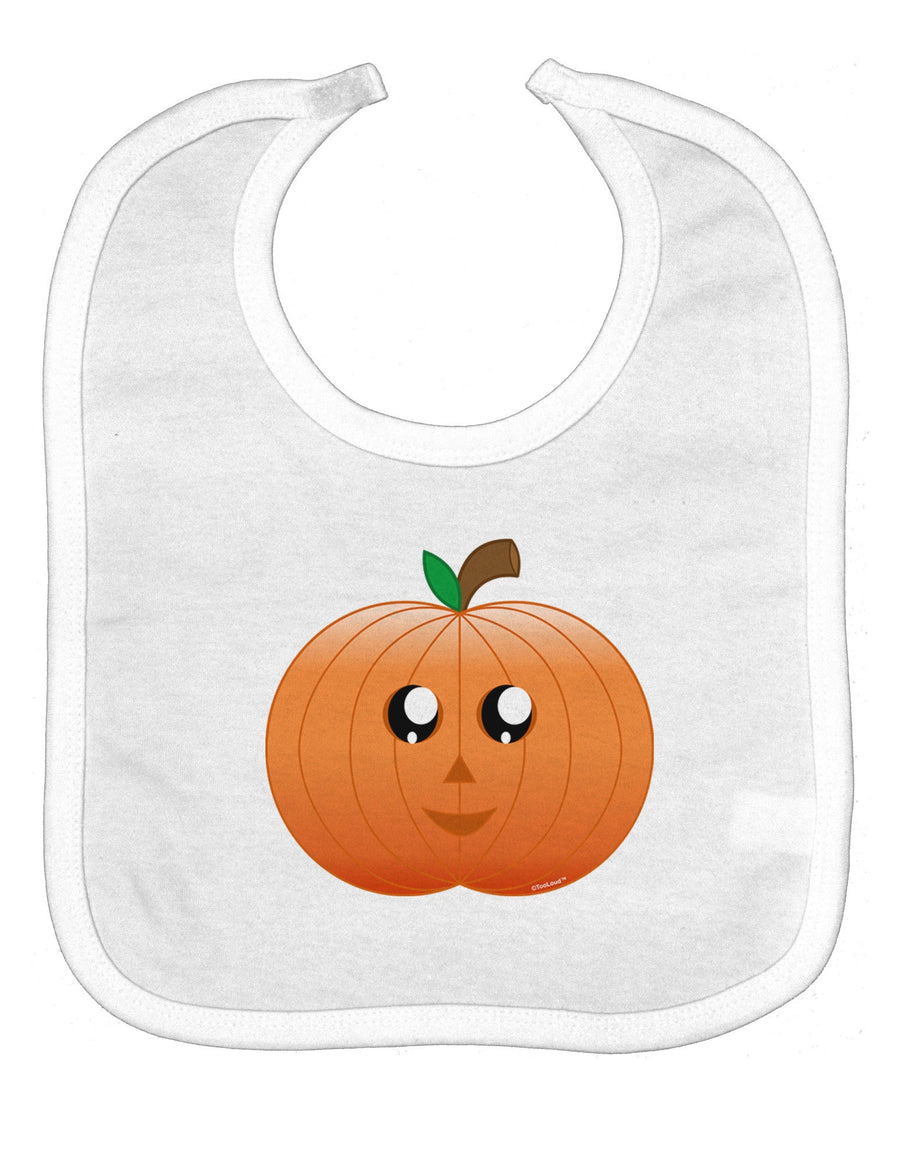 Cute Pumpkin Halloween Baby Bib