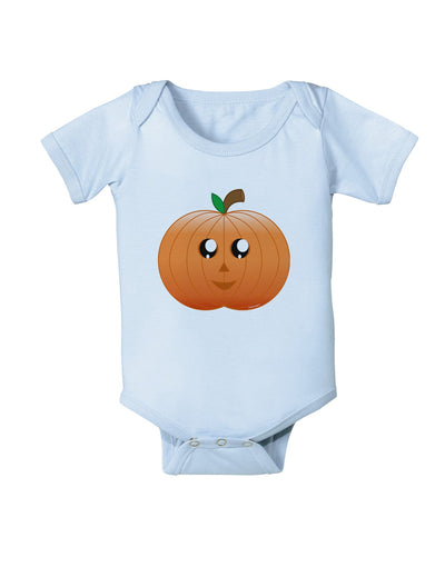 Cute Pumpkin Halloween Baby Romper Bodysuit-Baby Romper-TooLoud-Light-Blue-06-Months-Davson Sales