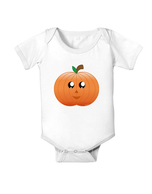 Cute Pumpkin Halloween Baby Romper Bodysuit-Baby Romper-TooLoud-White-06-Months-Davson Sales