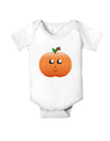 Cute Pumpkin Halloween Baby Romper Bodysuit-Baby Romper-TooLoud-White-06-Months-Davson Sales