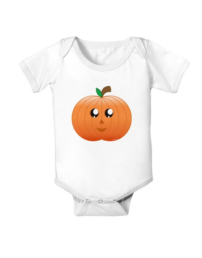 Cute Pumpkin Halloween Baby Romper Bodysuit-Baby Romper-TooLoud-White-06-Months-Davson Sales