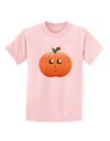 Cute Pumpkin Halloween Childrens T-Shirt-Childrens T-Shirt-TooLoud-PalePink-X-Small-Davson Sales