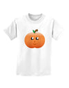 Cute Pumpkin Halloween Childrens T-Shirt-Childrens T-Shirt-TooLoud-White-X-Small-Davson Sales