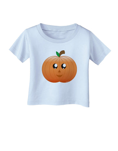 Cute Pumpkin Halloween Infant T-Shirt-Infant T-Shirt-TooLoud-Light-Blue-06-Months-Davson Sales