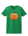 Cute Pumpkin Halloween Womens Dark T-Shirt-TooLoud-Kelly-Green-X-Small-Davson Sales