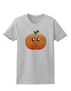 Cute Pumpkin Halloween Womens T-Shirt-Womens T-Shirt-TooLoud-AshGray-X-Small-Davson Sales