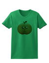 Cute Pumpkin Halloween Womens T-Shirt-Womens T-Shirt-TooLoud-Kelly-Green-X-Small-Davson Sales