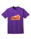 Cute Pumpkin Pie Thanksgiving Adult Dark T-Shirt-Mens T-Shirt-TooLoud-Purple-Small-Davson Sales