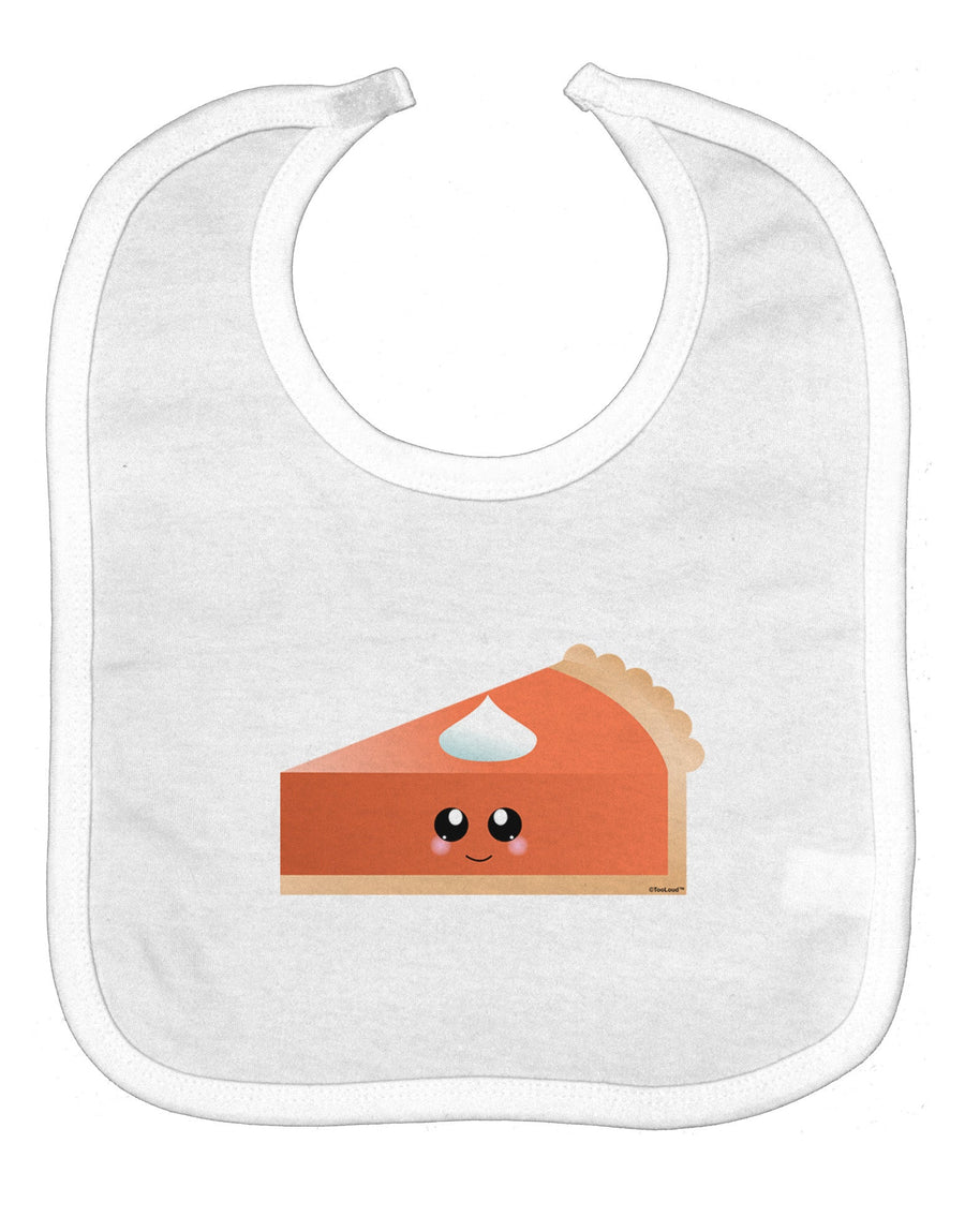 Cute Pumpkin Pie Thanksgiving Baby Bib