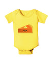 Cute Pumpkin Pie Thanksgiving Baby Romper Bodysuit-Baby Romper-TooLoud-Yellow-06-Months-Davson Sales